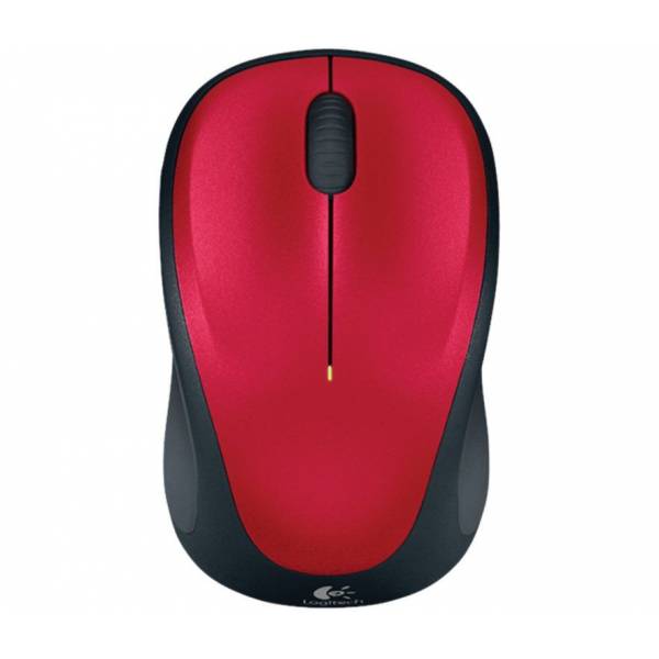 Logitech M235 Wireless Mouse Red