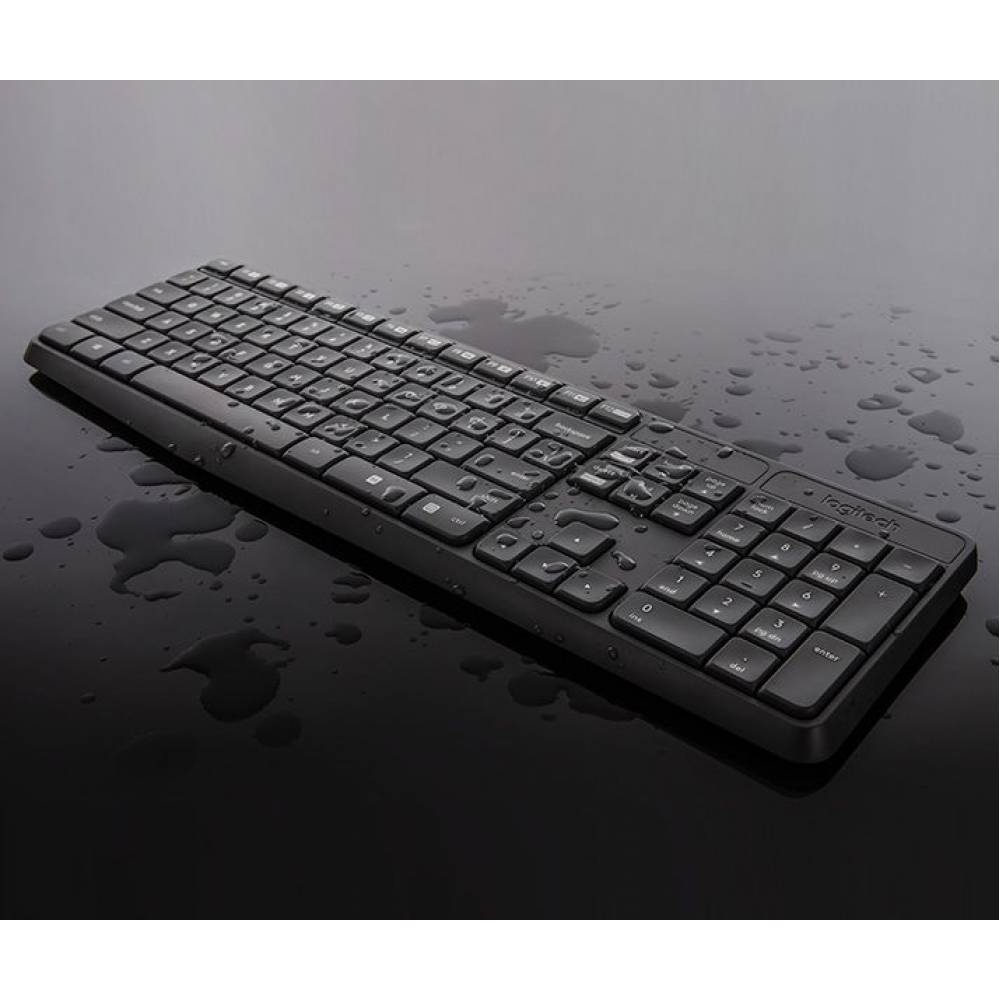 Logitech Toetsenbord- en muisset MK235 Wireless Keyboard + Mouse