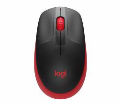 M190 Full-Size Wireless Mouse Red Logitech