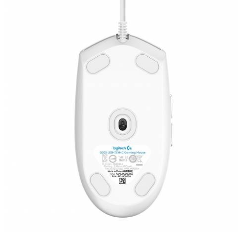 G203 Lightsync gaming mouse white  Logitech