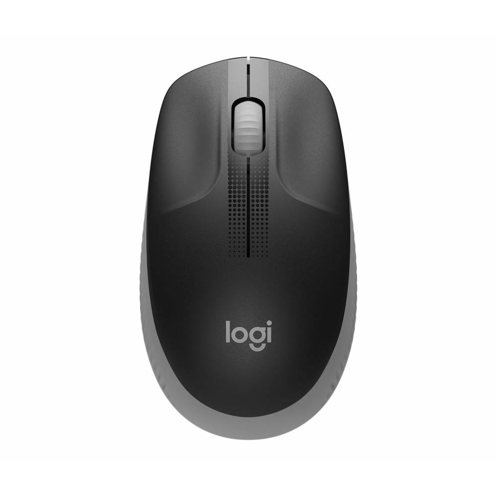 Logitech Computermuis M190 Full-Size Wireless Mouse Grey