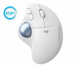 M575 ERGO Draadloze Trackball Muis White Logitech