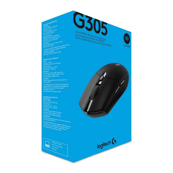 Logitech G305 gaming mouse black