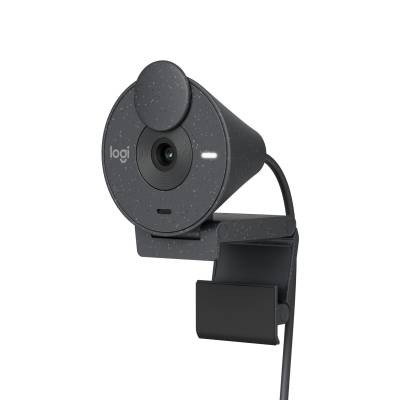 Logitech brio 300 FHD webcam graphite  Logitech