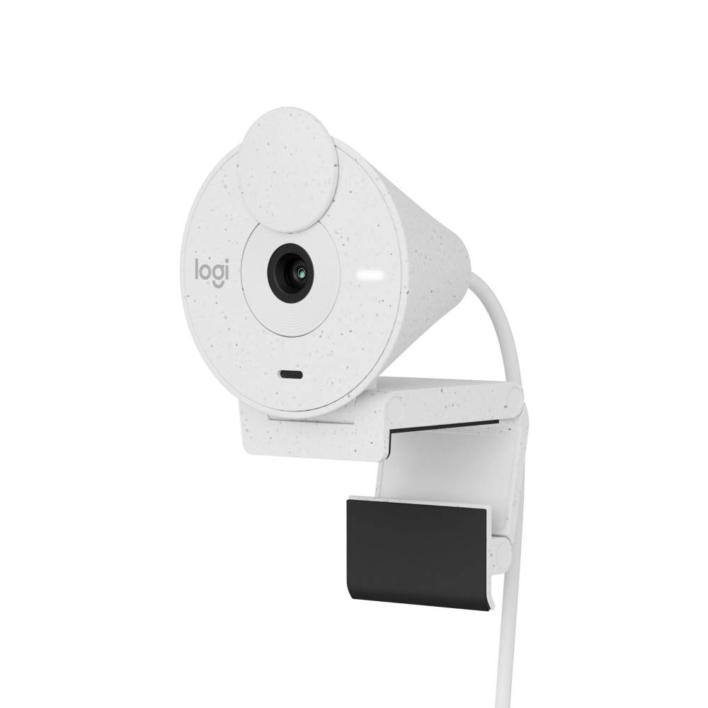 Logitech brio 300 FHD webcam off-white 