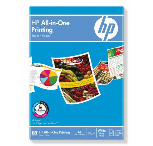 All-in-One Printing Paper, 500 vel, A4/210 x 297 mm  HP