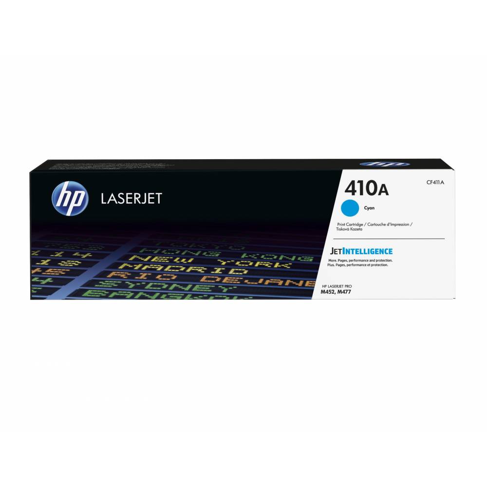 HP Toner HP 410A cyaan LaserJet tonercartridge