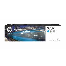 HP 973X - hoog rendement - cyaan - origineel - PageWide - inktcartridge HP