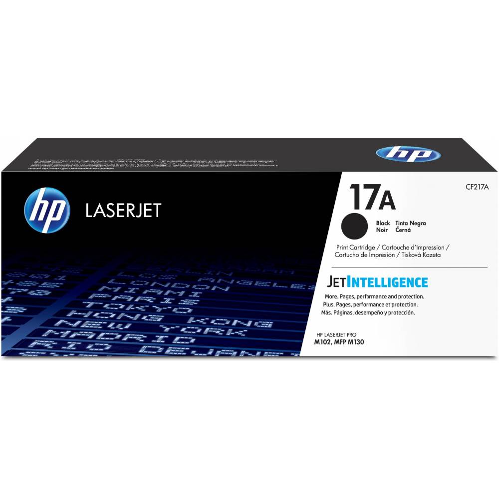 HP 17A LaserJet tonercartridge zwart  