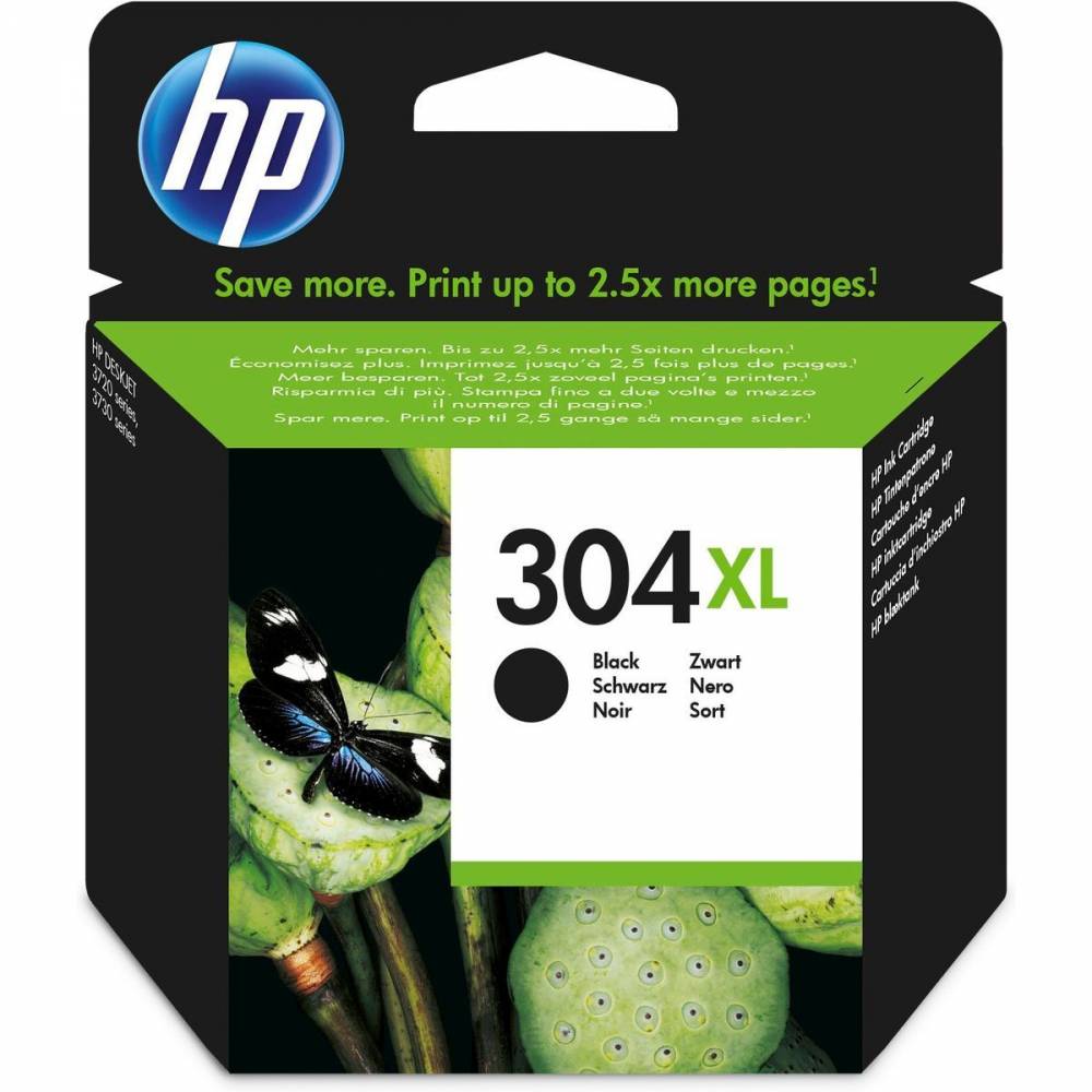HP Inktpatronen 304XL Black N9K08AE#UUS