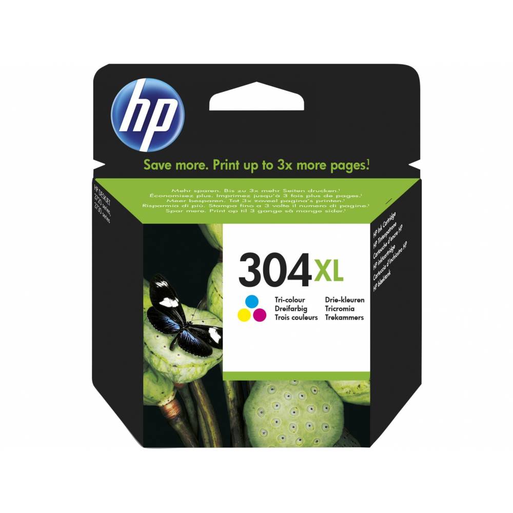 HP Inktpatronen 304XL Tri-Color