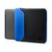 HP Laptophoes laptop sleeve 15.6 inch black/blue