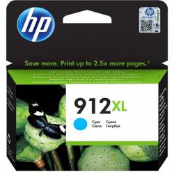 HP 912XL High Yield Cyan Ink 