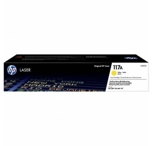 HP117A Yellow Org Laser Toner  HP