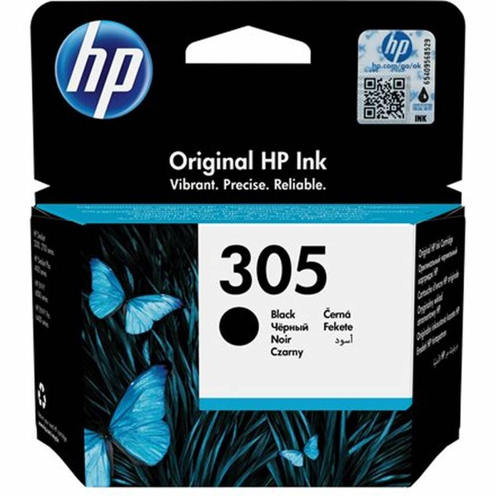 HP Inktpatronen 305 Black Original Ink Cartridge