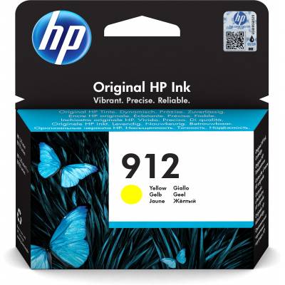 Ink Cartridge 912 Yellow  HP