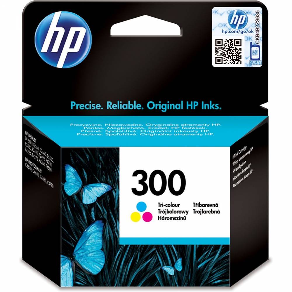 HP Inktpatronen 300 Tri-Colour 4ml