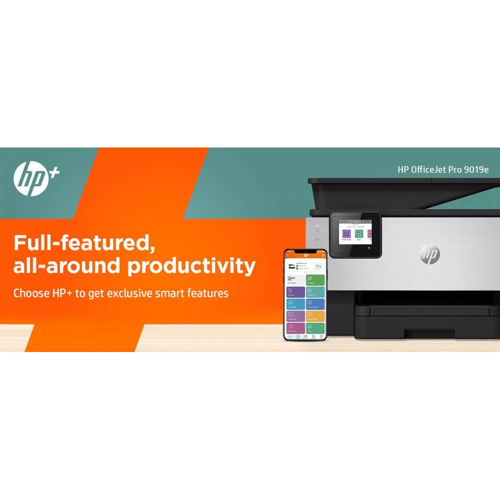 HP Printer OfficeJet Pro 9019e All-in-One-printer