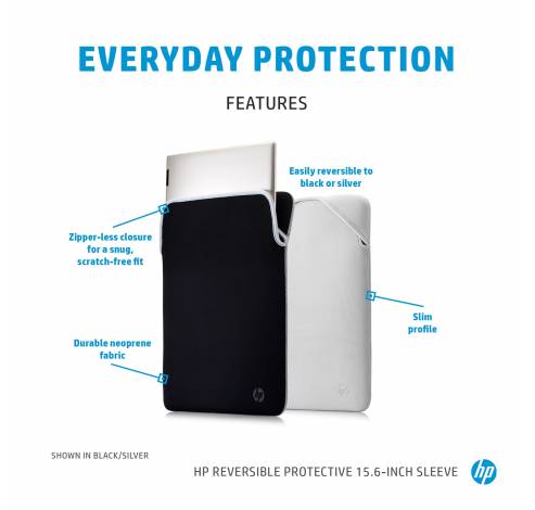 HP protective reversible 15.6 blk/geo sl  HP