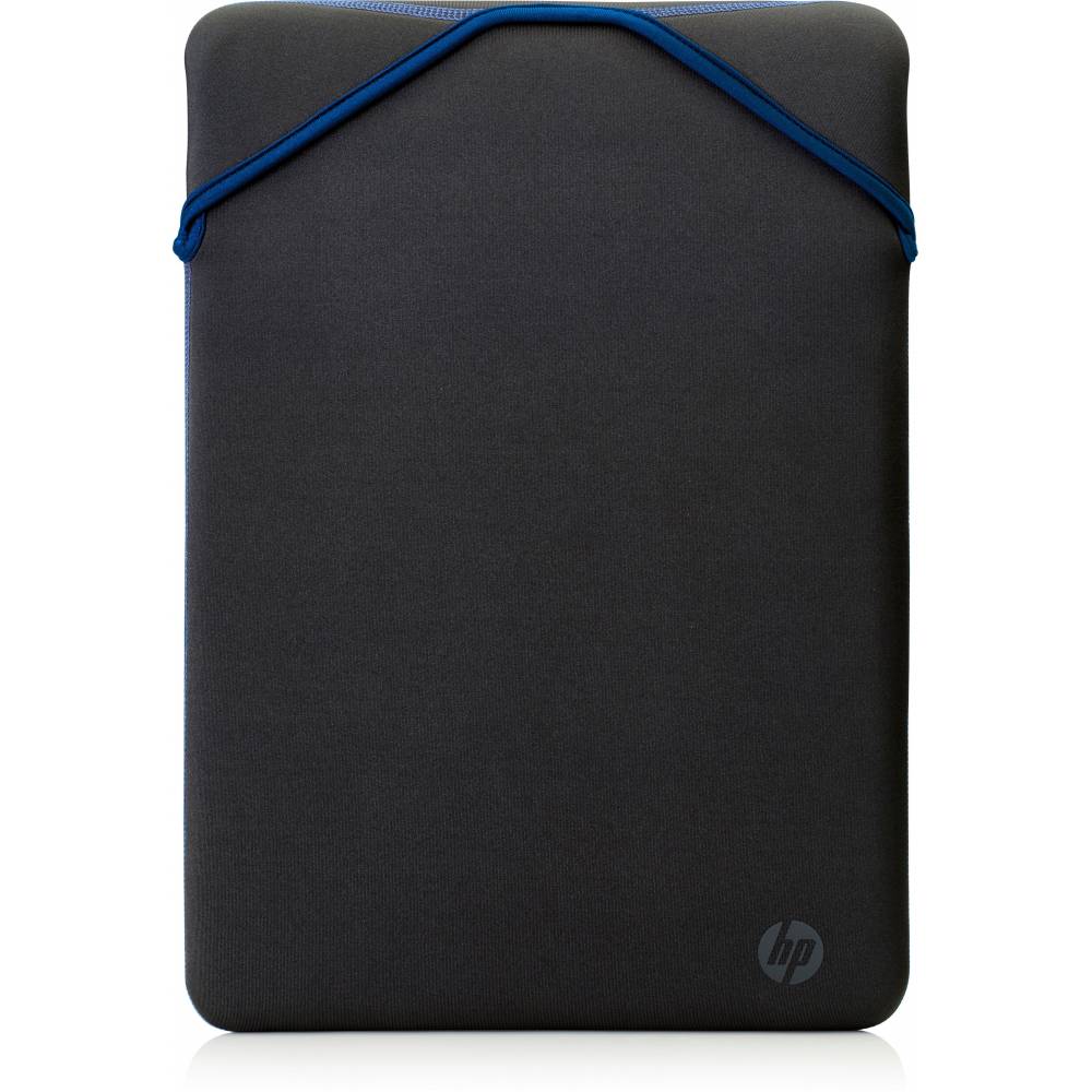 Omkeerbare beschermende 15,6-inch laptophoes black/blue 