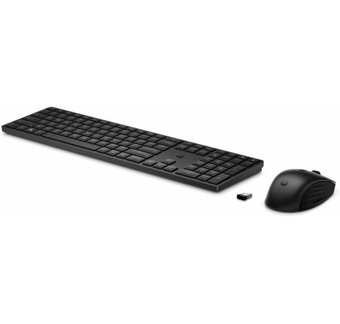 650 wireless toetsenbord + muis zwart  HP