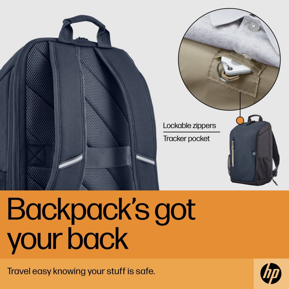 HP Laptoprugzak travel 18l 15.6 bng laptop backpack