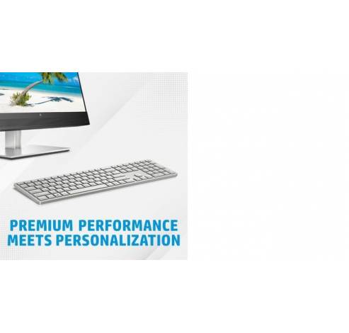 970 programmeerbaar draadloos toetsenbord (Qwerty US)  HP