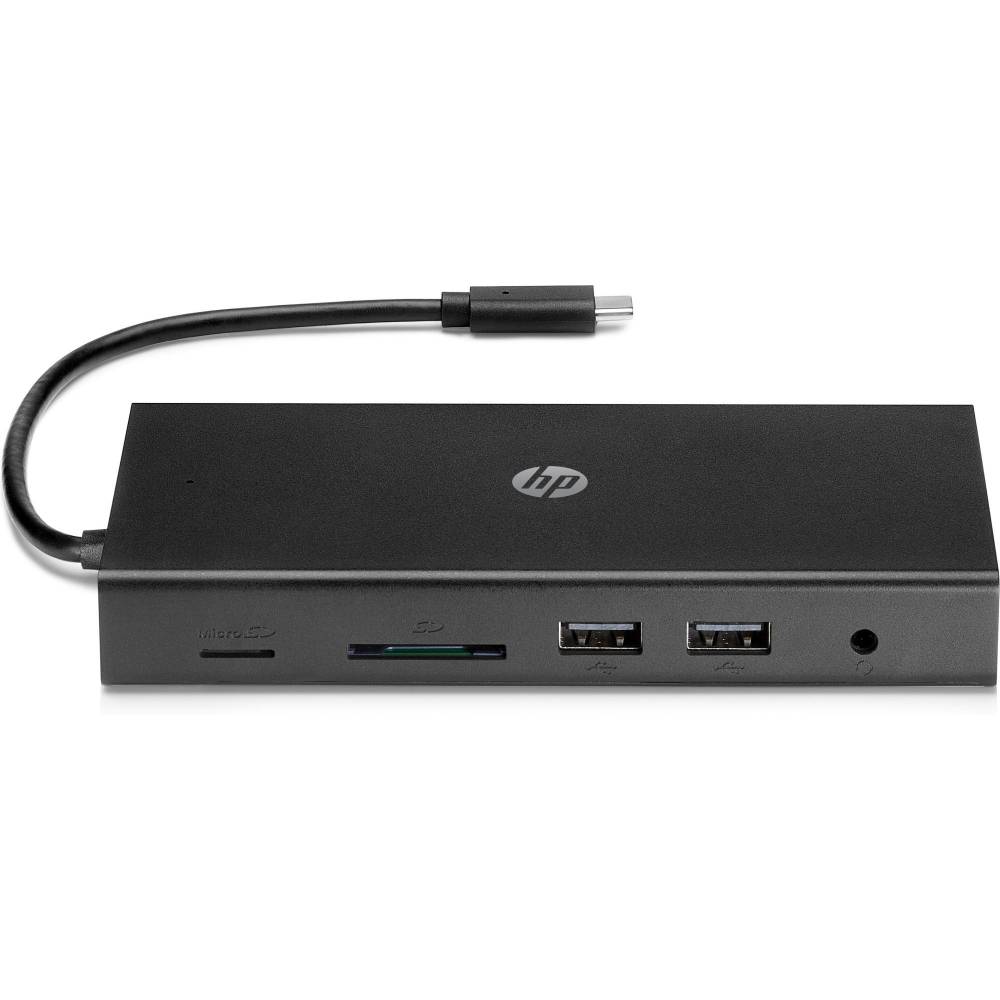 HP USB hub USB-C-reishub met meerdere poorten