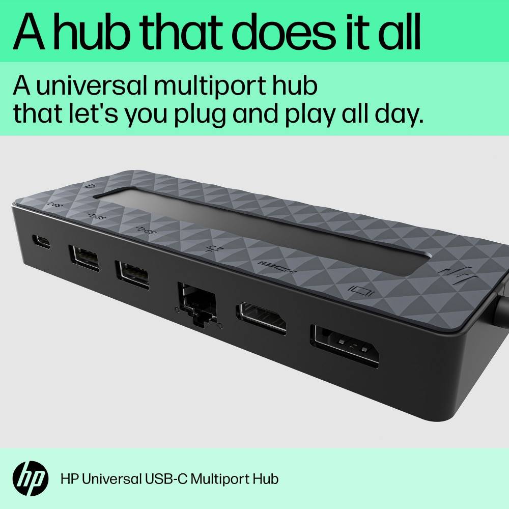 HP USB hub Universal USB-C Multiport Hub EURO