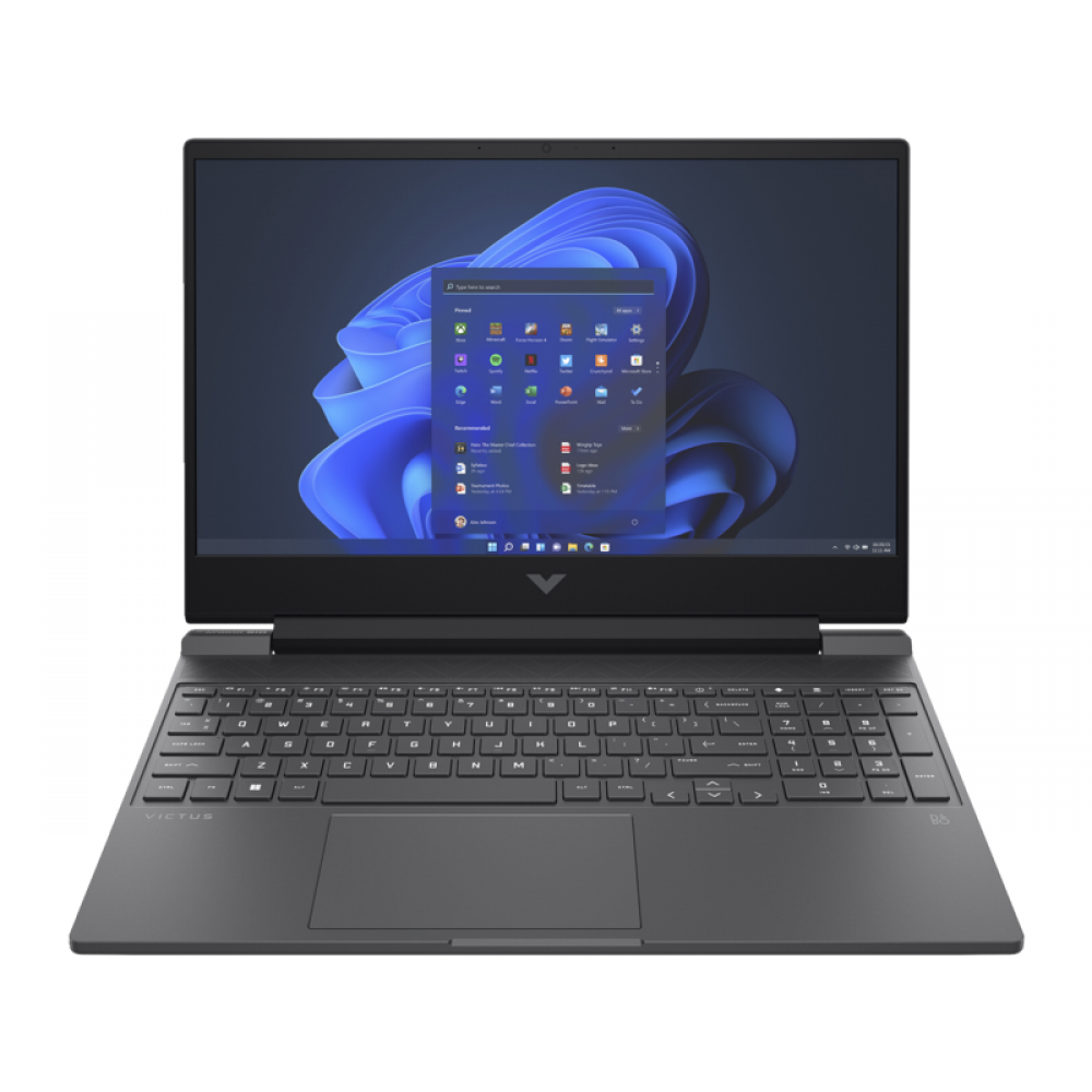 HP Laptop Victus gaming laptop 15-fa1066nb grey