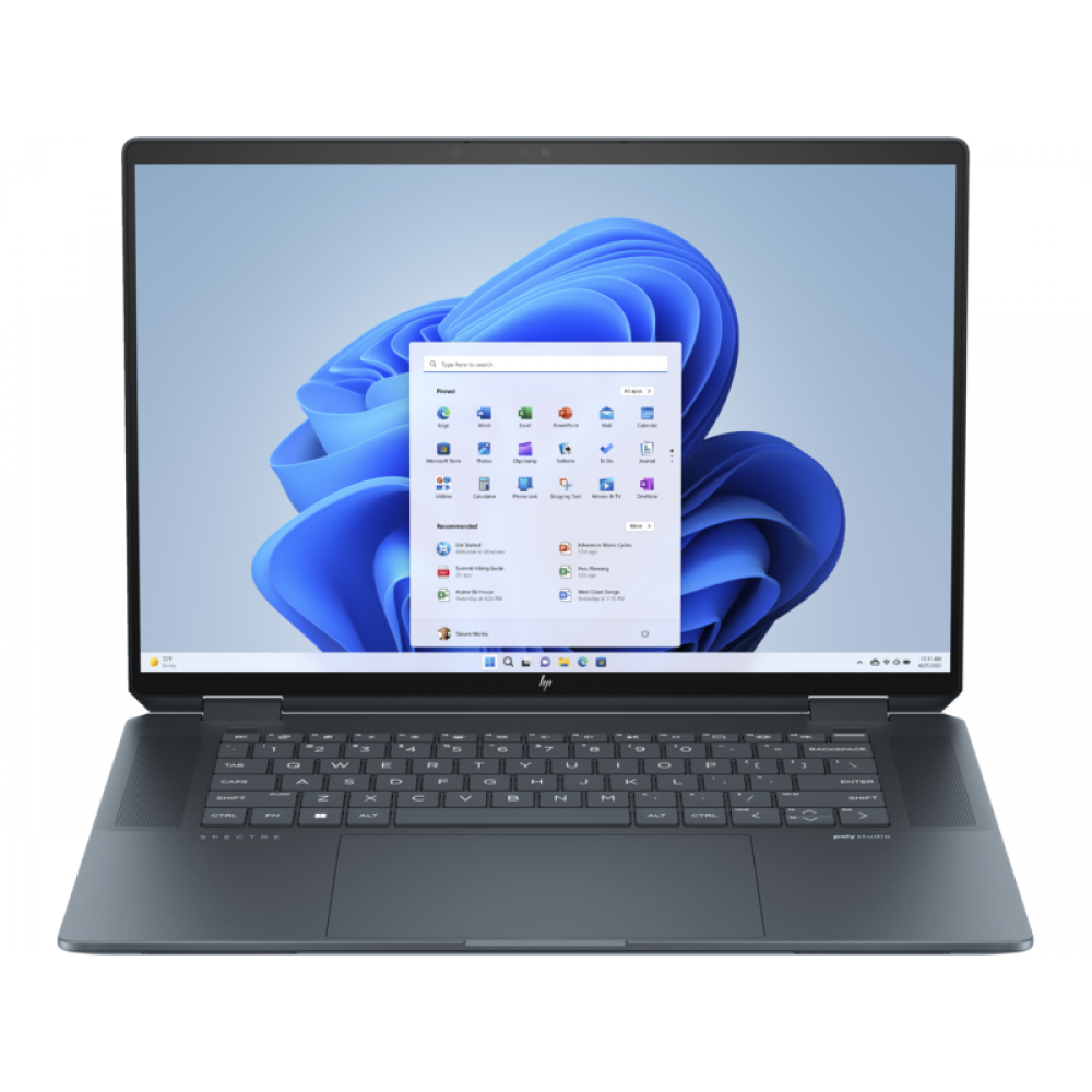 HP Laptop Spectre x360 16-aa0015nb 16inch Touch 2,8K OLED, Intel Ultra 7-155H, 32GB, 2TB, GeForce RTX 4050 6GB, W11 Home, Slate Blue Azerty