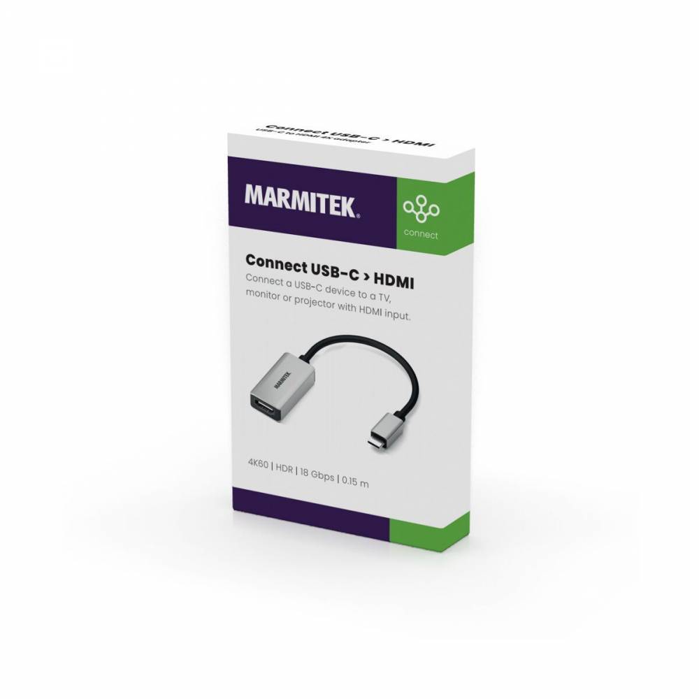 Marmitek Adapter USB Connect USB-C > HDMI