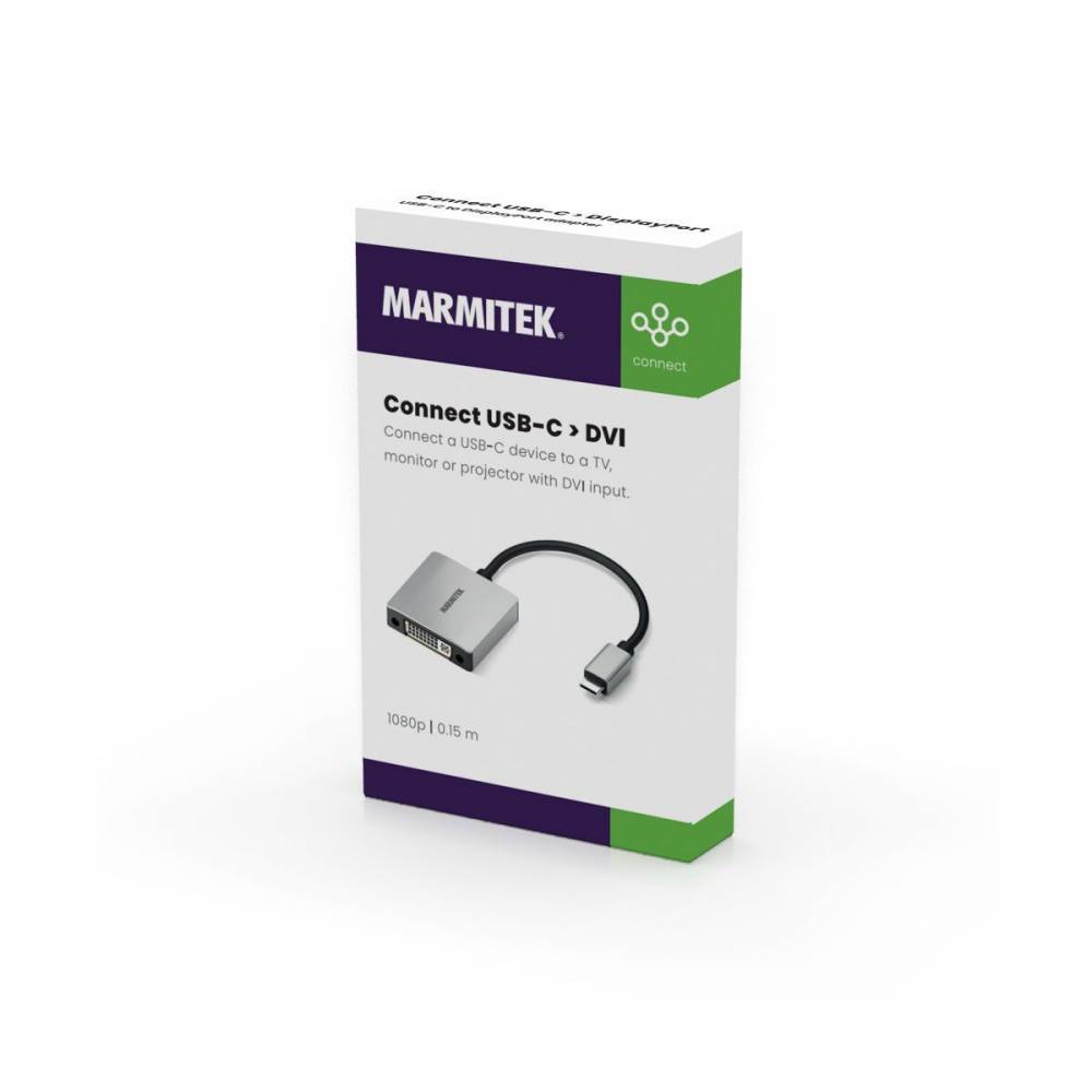 Marmitek Adapter USB Connect USB-C > DVI