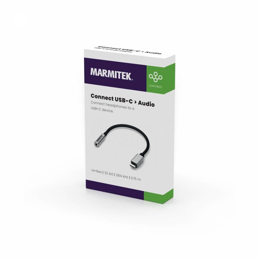 Marmitek Adapter USB Connect USB-C > Audio