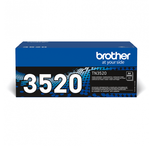 TN-3520 toner zwart - ultra hoog rendement  Brother