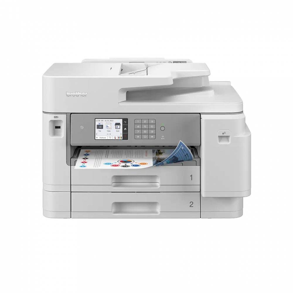 Brother Printer MFC-J5955DW - Professionele Brother A4 all-in-one kleuren inkjet printer met A3 afdrukfunctie en WiFi