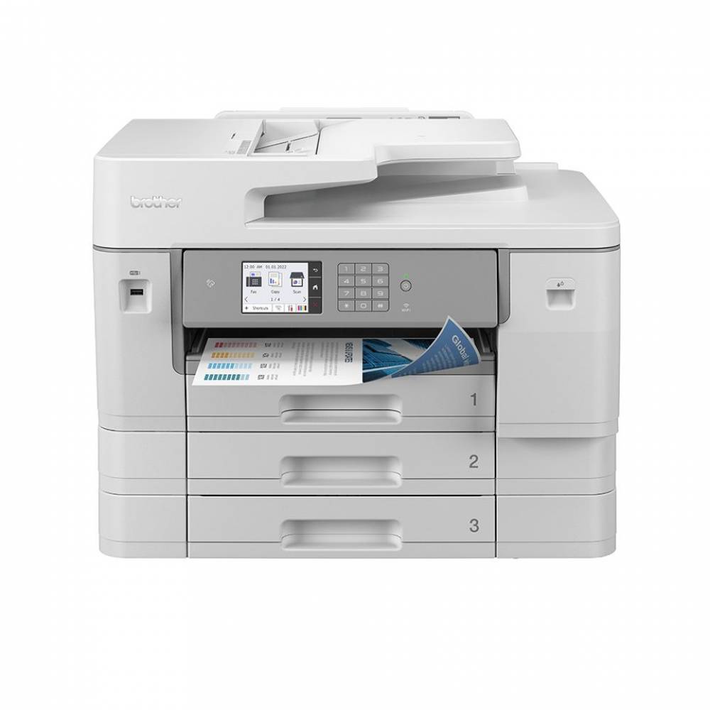 Brother Printer MFC-J6957DW - Professionele Brother A3 all-in-one kleuren inkjet printer met Wi-Fi en grote papierinvoercapaciteit