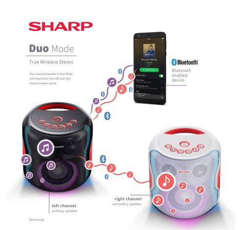 party speaker ps919 wit  Sharp