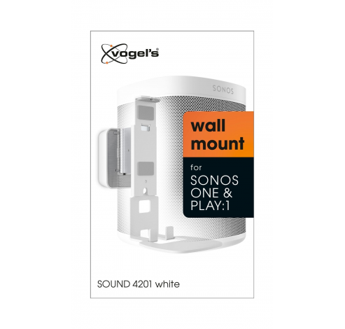 SOUND 4201 Speaker beugel voor Sonos One (SL) & Play:1 (wit)  Vogels