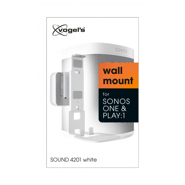 SOUND 4201 Speaker beugel voor Sonos One (SL) & Play:1 (wit) Vogels