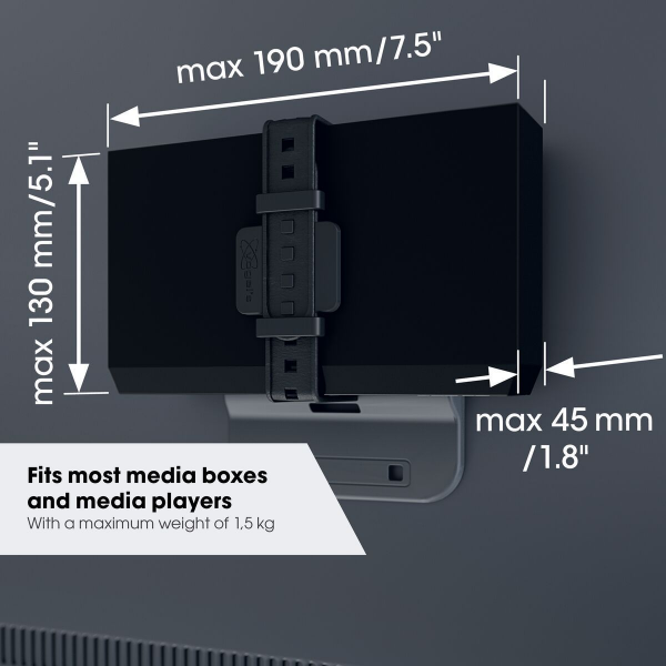 TVA 6400 Mediabox houder 