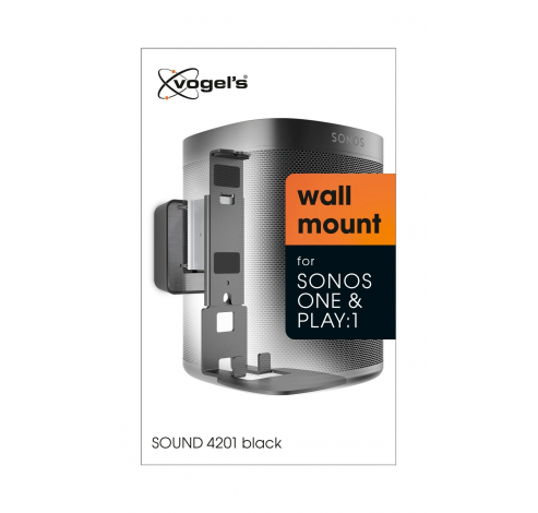 SOUND 4201 Speaker beugel voor Sonos One (SL) & Play:1 (zwart)  Vogels