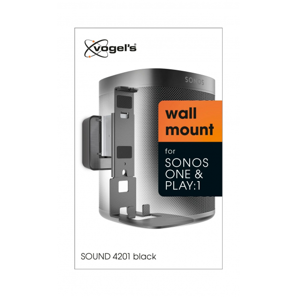 SOUND 4201 Speaker beugel voor Sonos One (SL) & Play:1 (zwart) Vogels