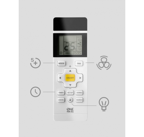 Airco remote  One For All
