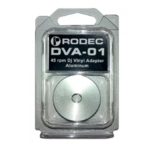 DJ Vinyl Adapter - 45 rpm Dj Vinyl Adapter Aluminium  Rodec