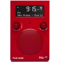 Tivoli radio pal + bt rouge 