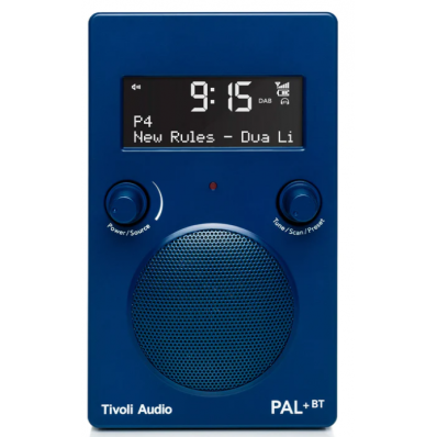 Tivoli radio pal + bt bleu 