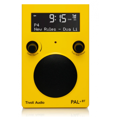 radio pal + bt jaune 