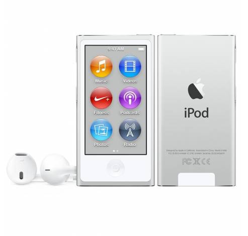 iPod nano 16GB Silver (MKN22ZD/A)  Apple