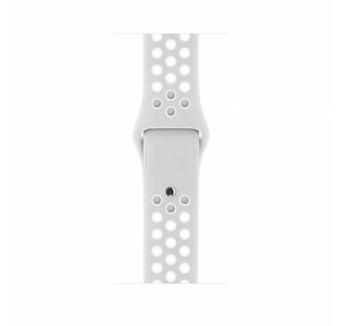 Watch Nike+ 38mm Zilver Aluminium/Platinum Wit Sportband  Apple